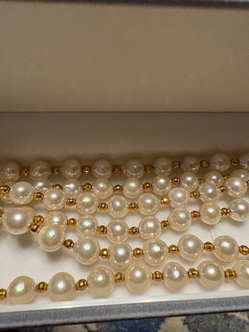 パールネックレス あこや パックマン