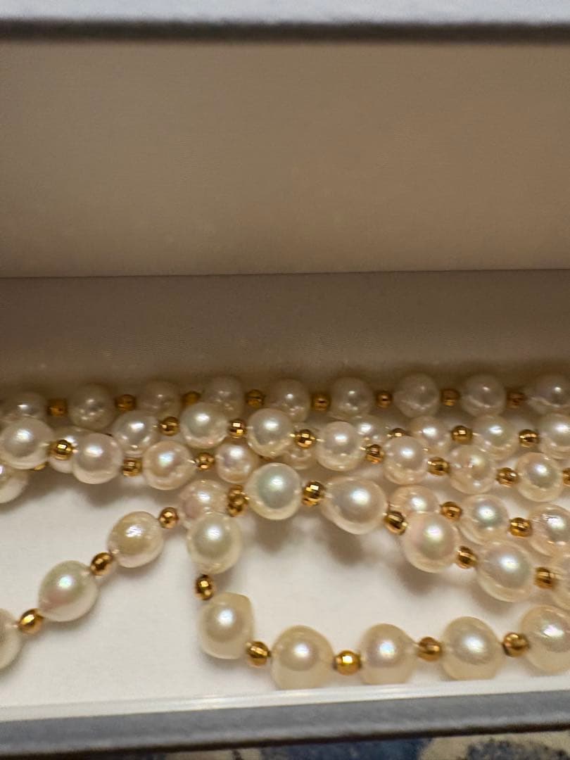 パールネックレス あこや パックマン