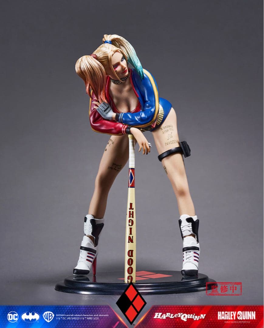 ★未開封★ ハーレー・クイン & バイク DC 正規販売店購入 1/10スケール