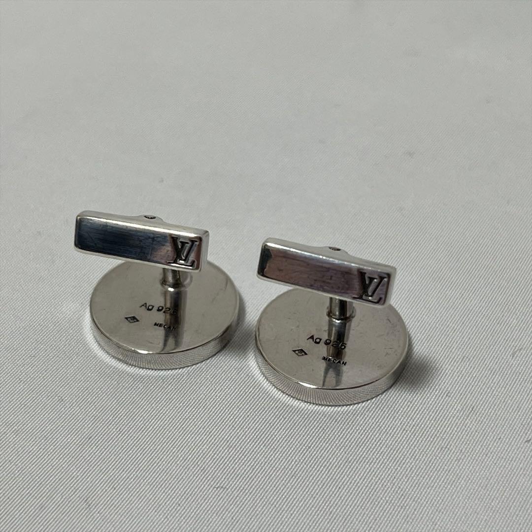 ルイヴィトン ブトンドゥマンシェットフルール 925 カフス カフリンクス