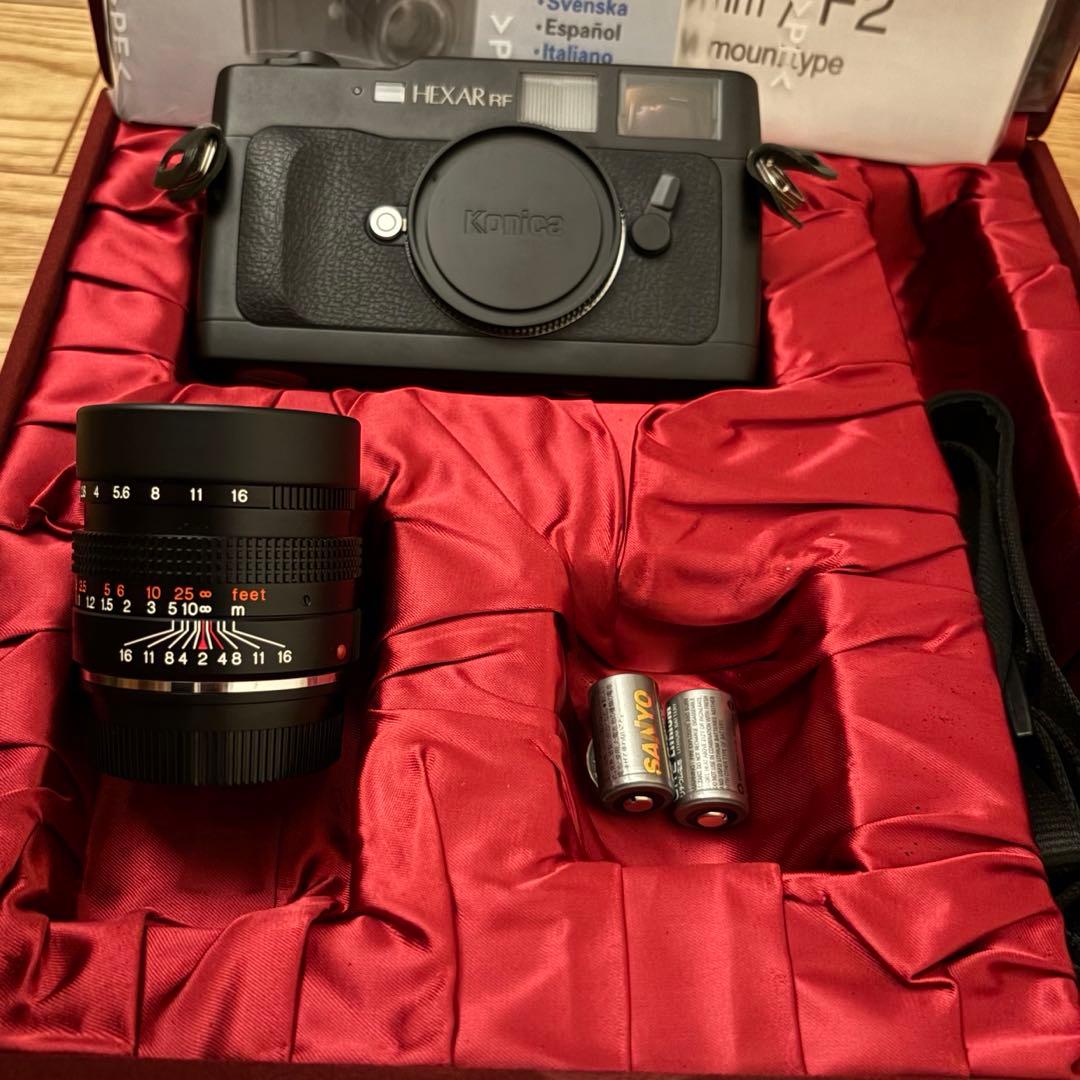 ほぼ新品！コニカ最期の名機Konica HEXAR RF