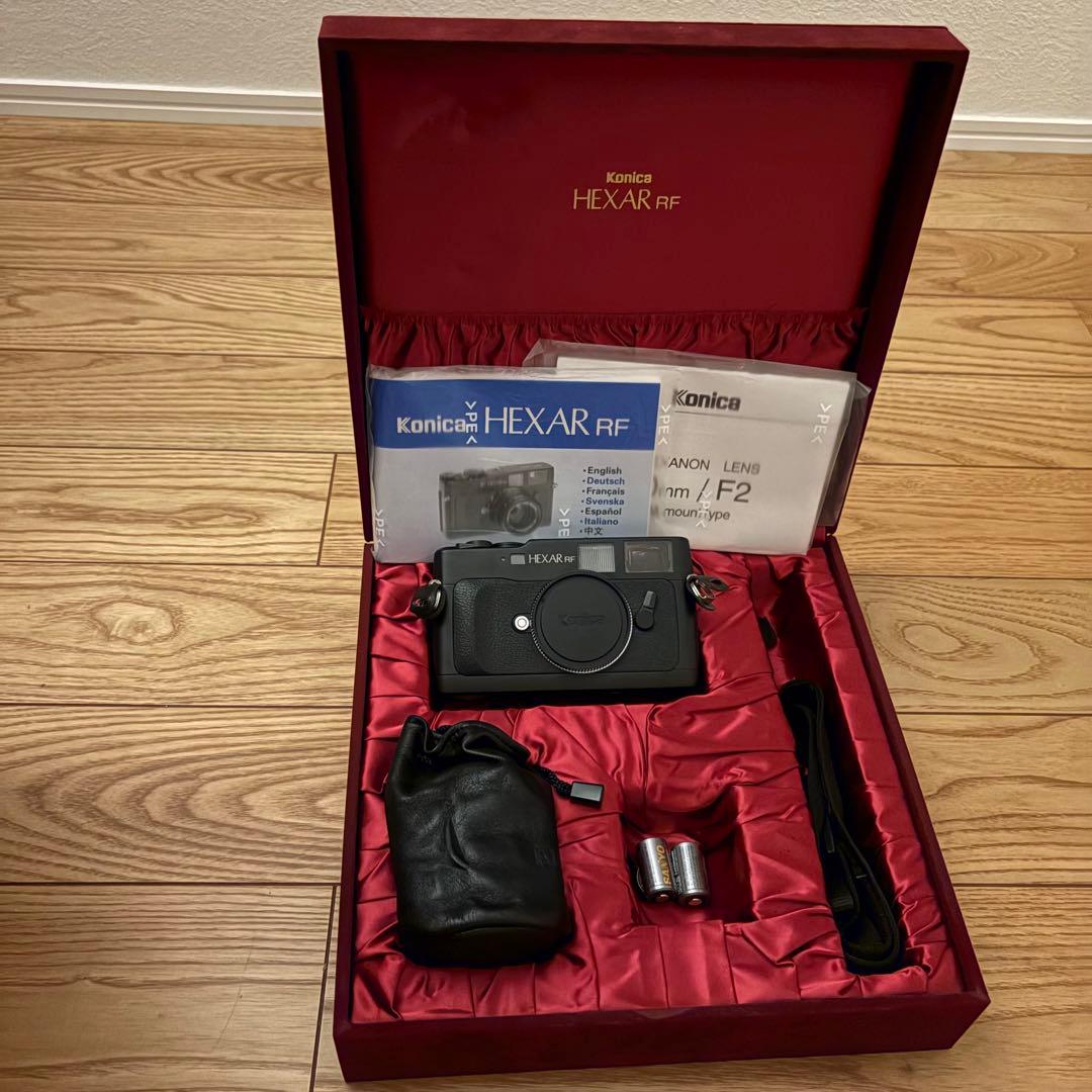 ほぼ新品！コニカ最期の名機Konica HEXAR RF