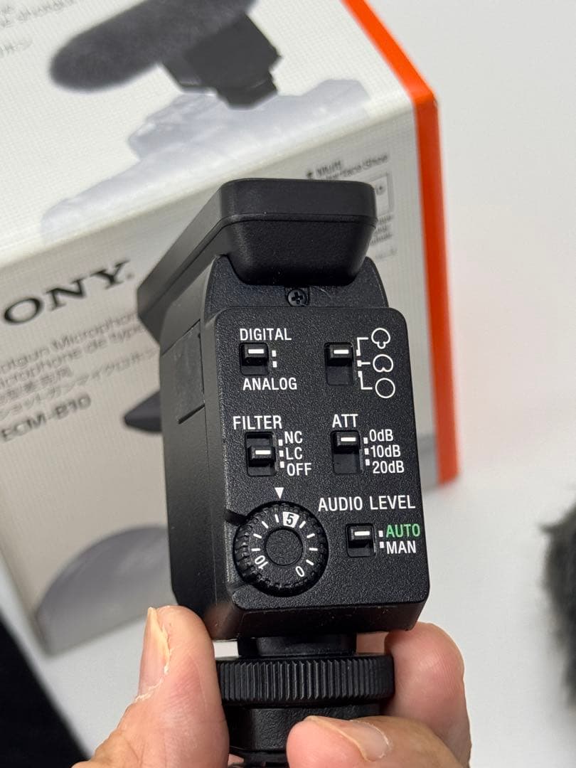 SONY ECM B10カメラマイク ソニー