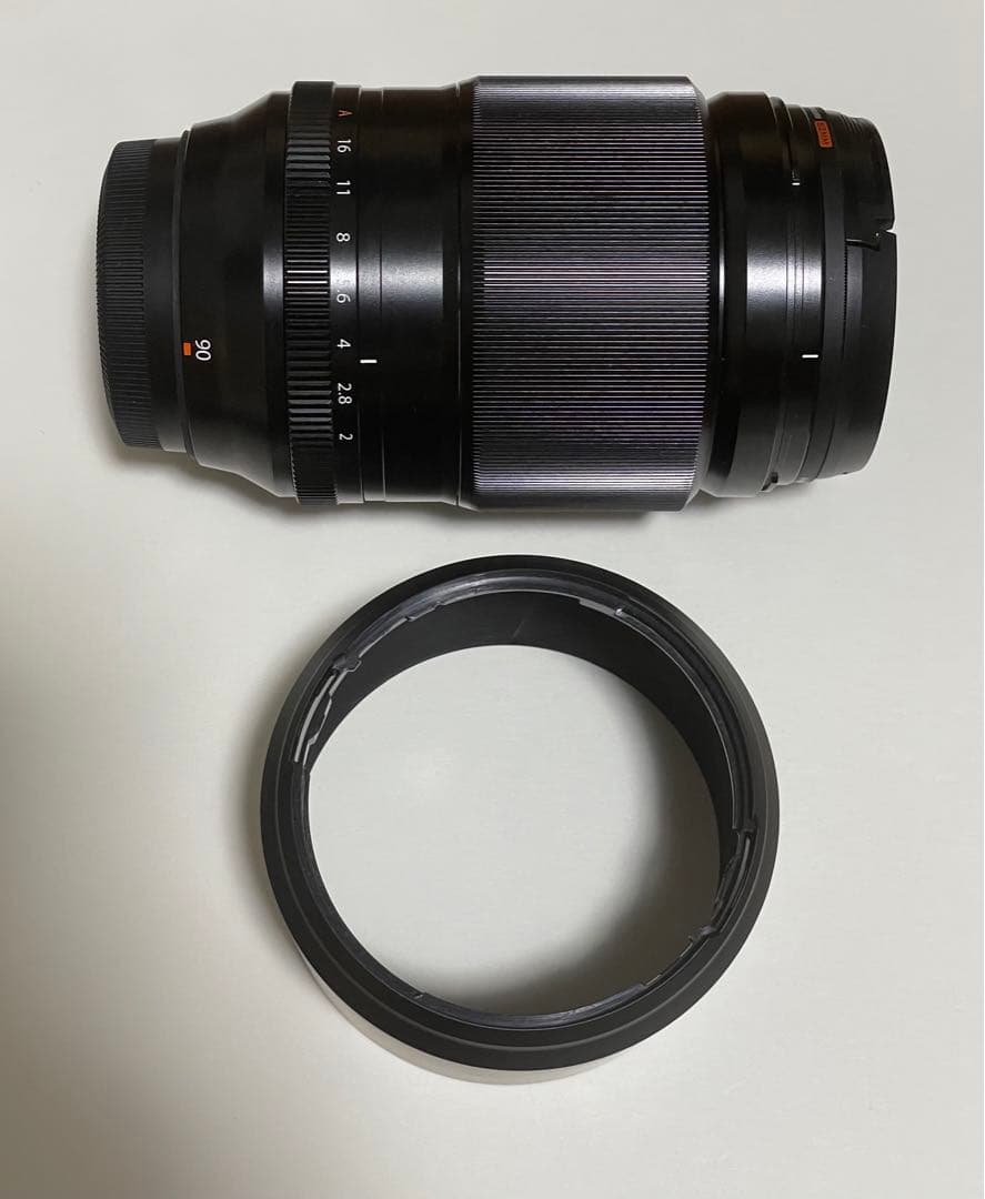 富士フイルム FUJIFILM XF90mmF2 保護フィルタ付