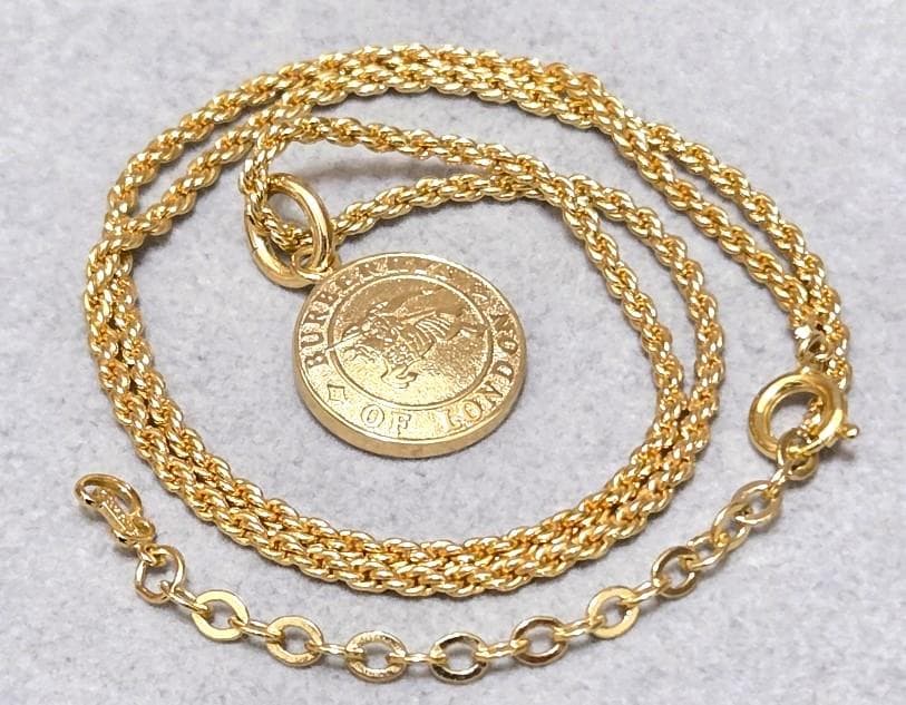 BURBERRY バーバリー　ホースロゴ　　ネックレス 良品　43056