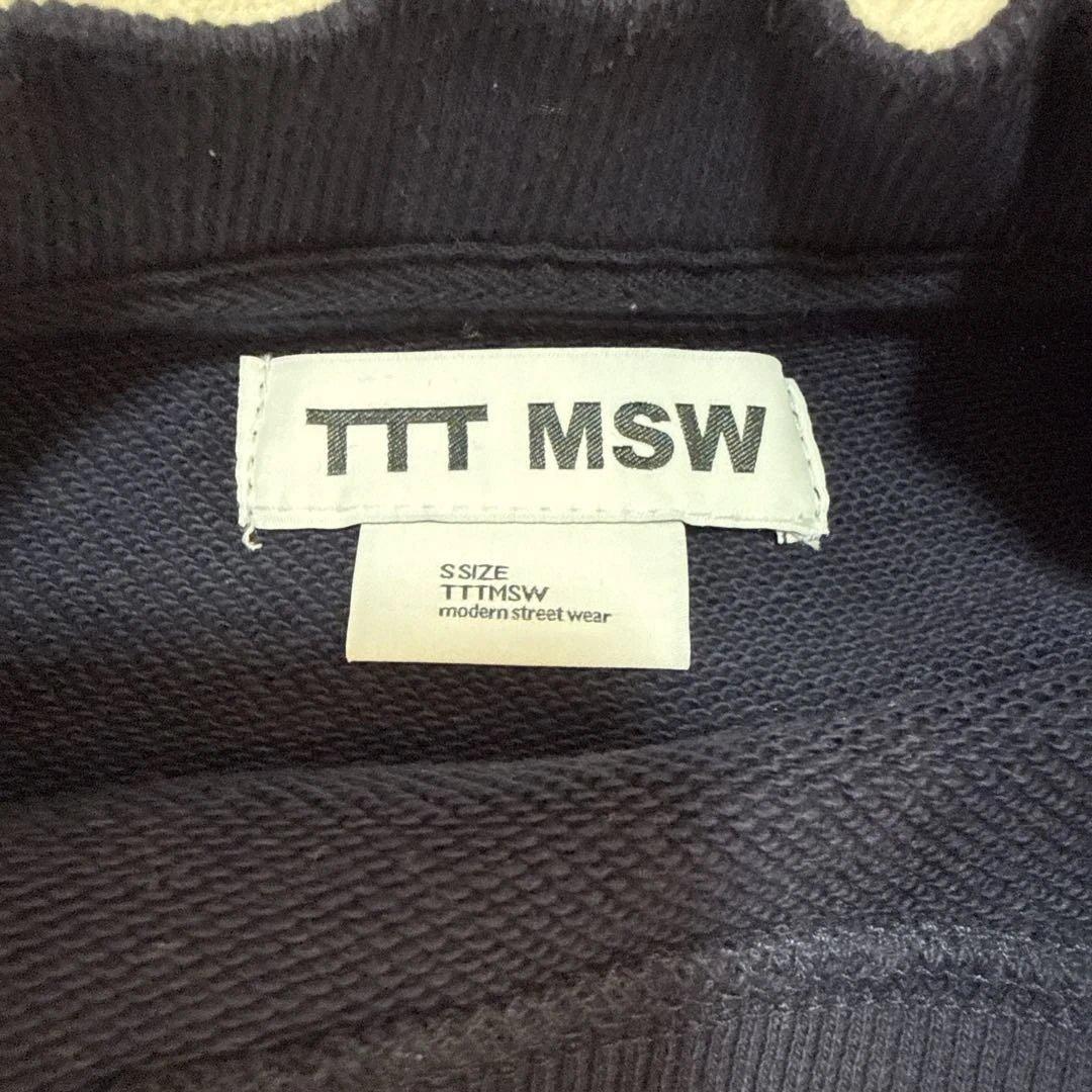 TTT MSW 25AW花柄スウェット Sサイズ
