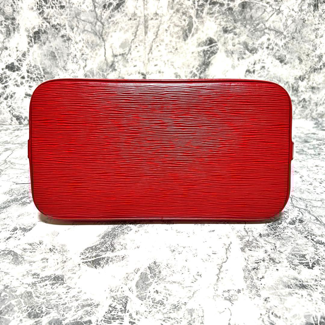 ルイ・ヴィトン Louis Vuitton アルマ ハンドバッグ エピ レッド