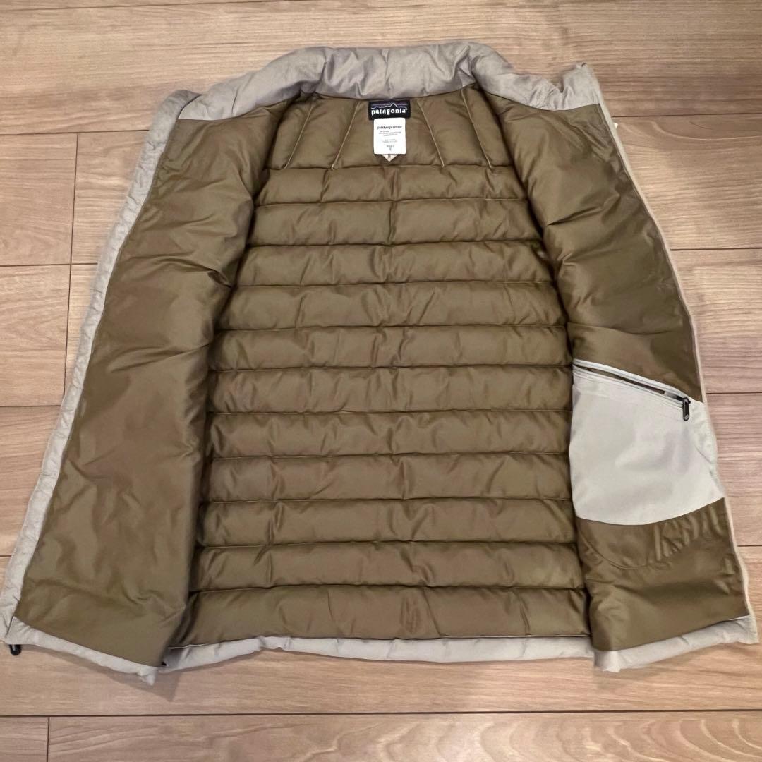 patagonia down sweater vest ダウンベスト Sベージュ