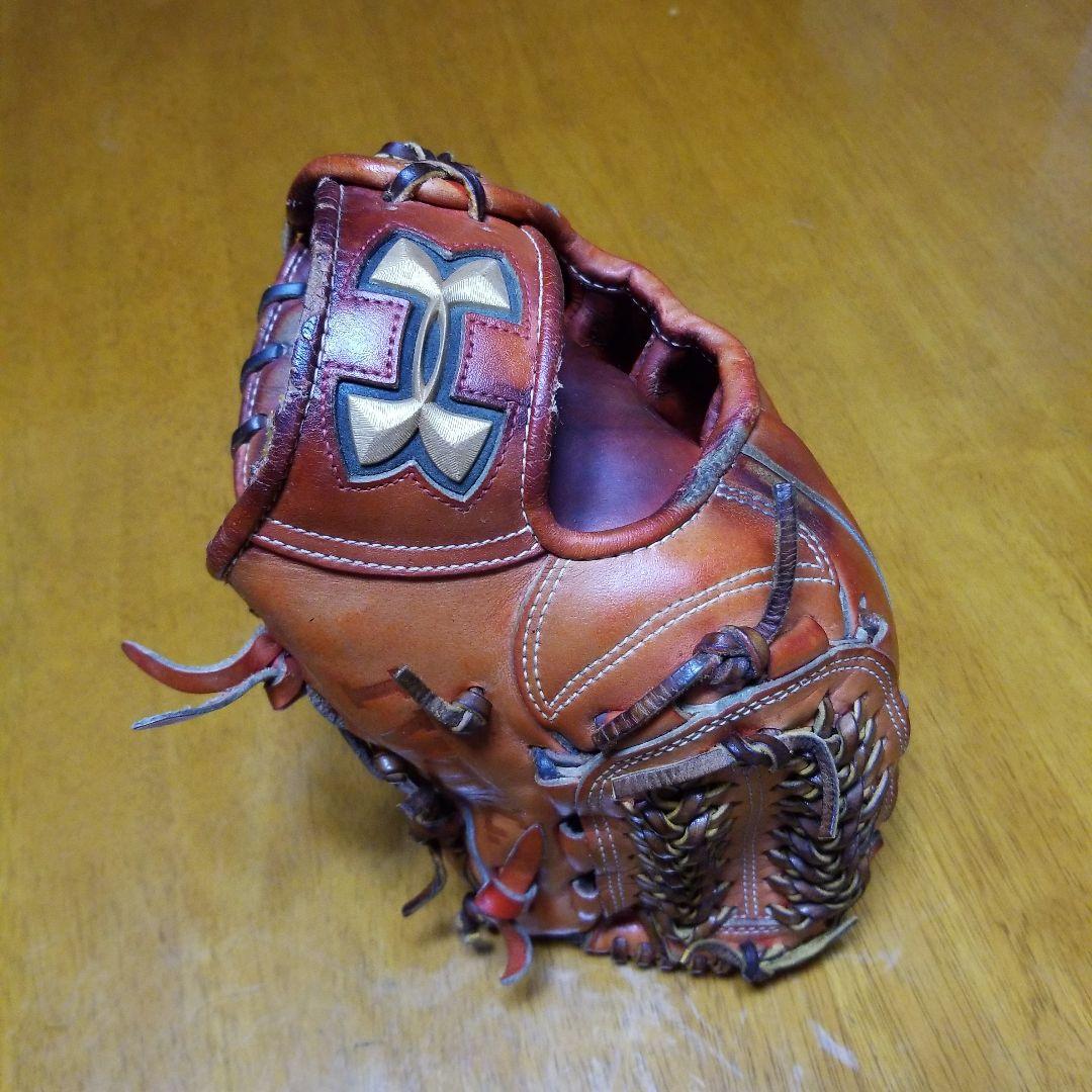 Under Armour 硬式野球グローブ オレンジ