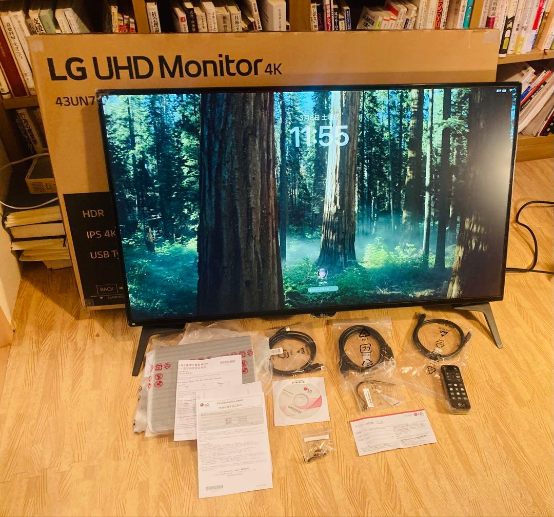 LG 43UN700T 43インチモニター