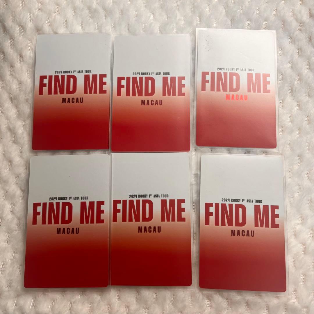 rocky ラキ　FIND ME Macau マカオ　トレカ