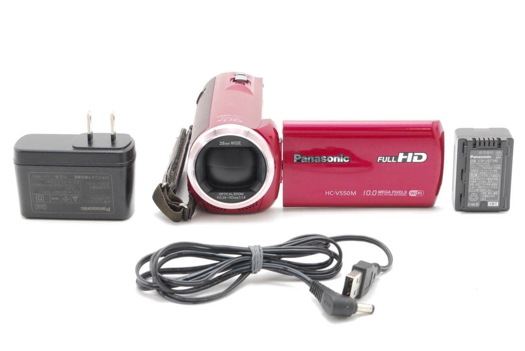 ✨極美品✨パナソニック HC-V550M❤高性能レンズで自然な描写力！