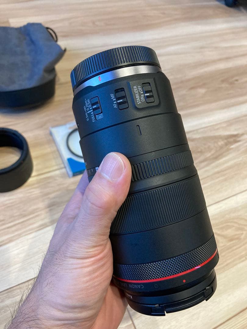 Canon RF 100mm F2.8 L Macro IS USM レンズ