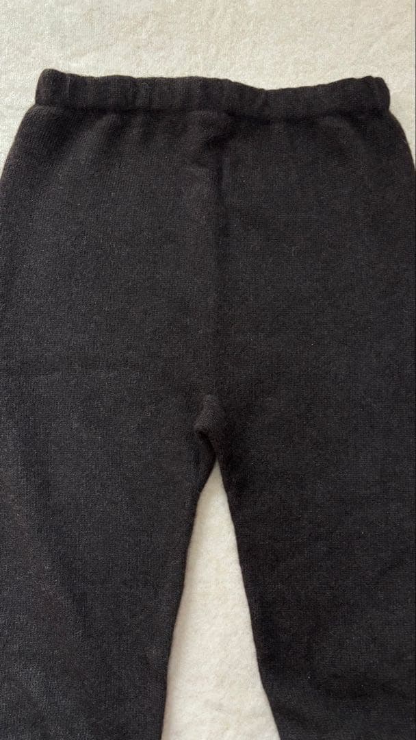 ヤクウールレギンス ヤク100％ XLサイズ モンゴル産 厚手 スパッツ 柔らか