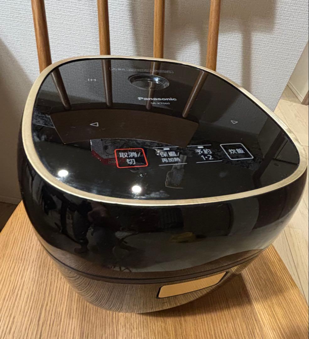 Panasonic SR-KT060 炊飯器 3.5合 ブラック