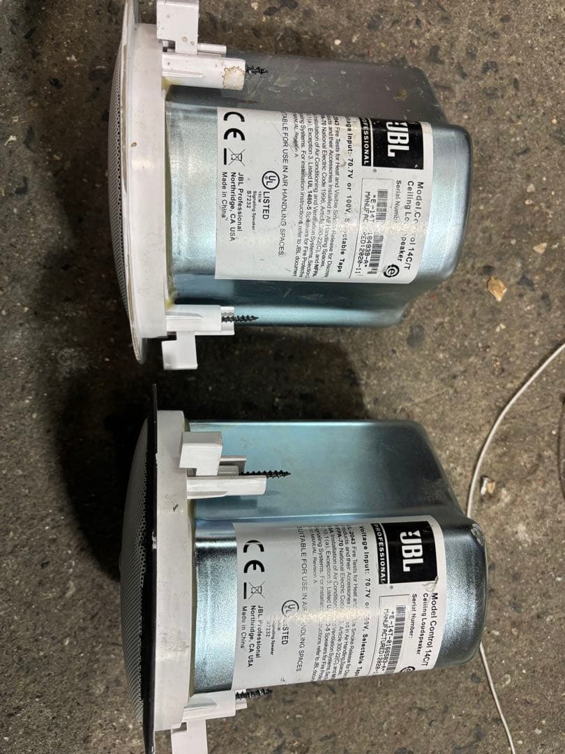 JBL CST-100 埋込型スピーカー ホワイト