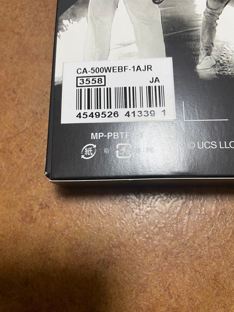 カシオ　バック・トゥ・ザ・フューチャーCA-500WEBF-1AJR