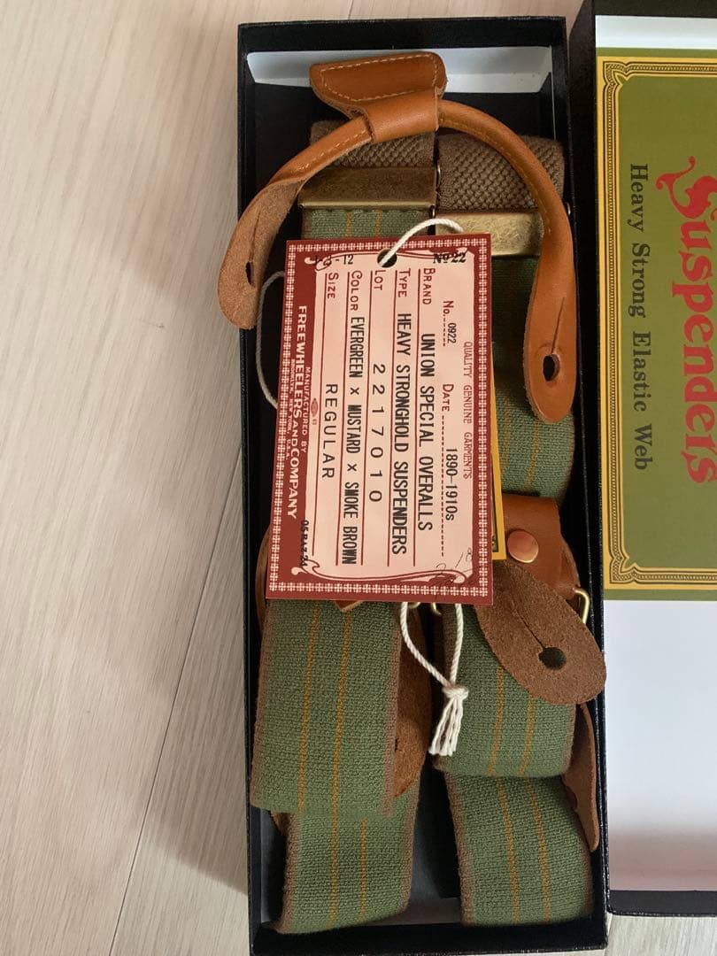 フリーホイーラーズ ウエアハウス サスペンダー