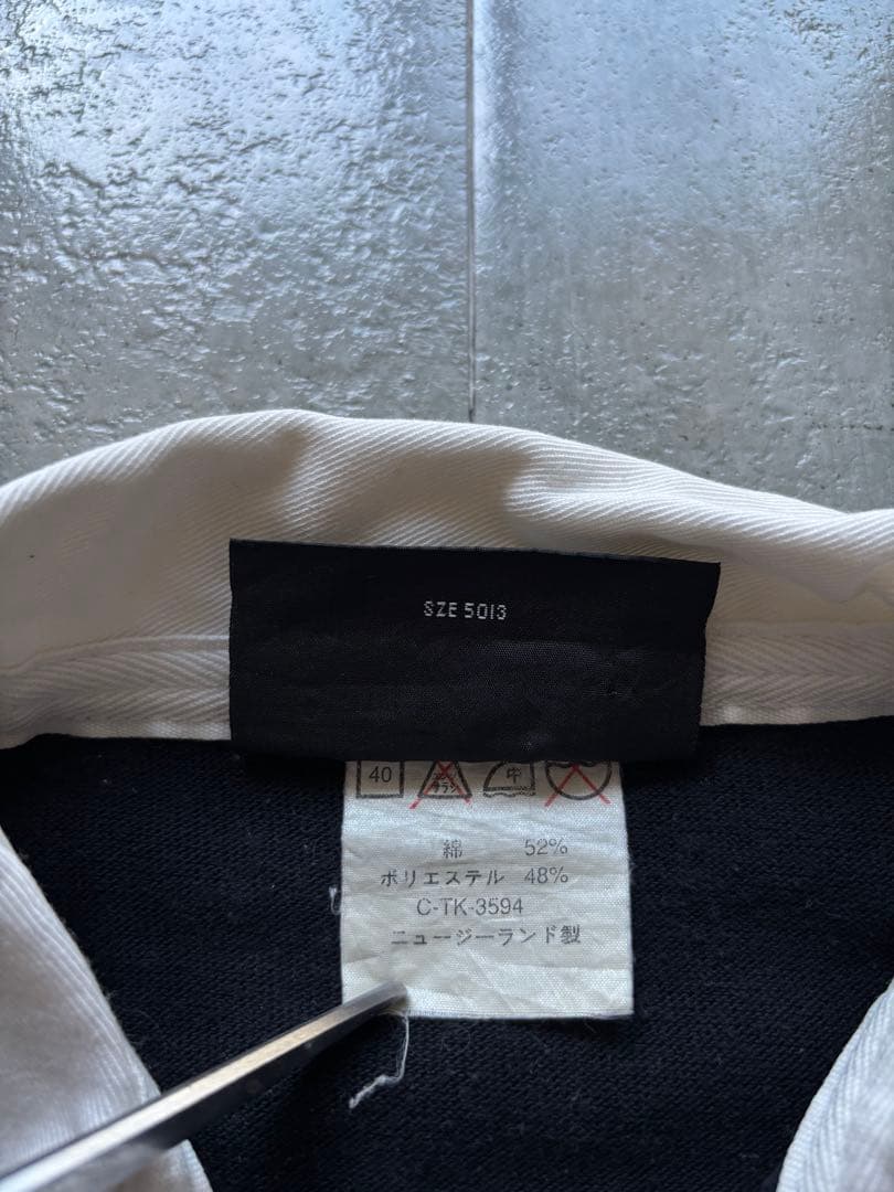 90s Canterbury ニュージーランドオールブラックス ラガーシャツ