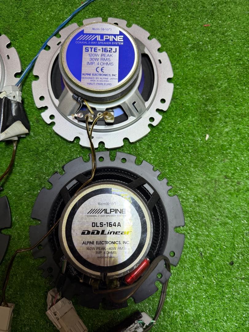 ALPINE スピーカーセット STE-162J DLS-164A