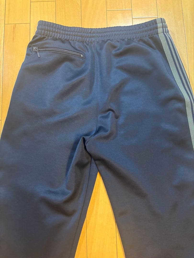 Needlesトラックパンツ S NAVY×GRAY ストレート