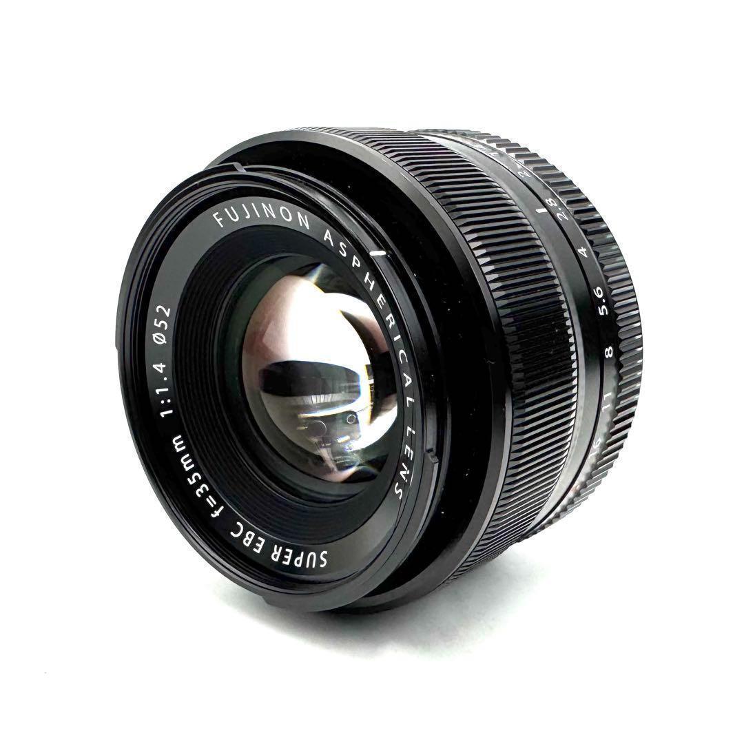 完動品 FUJIFILM XF 35mm F1.4 R 単焦点レンズ Xマウント