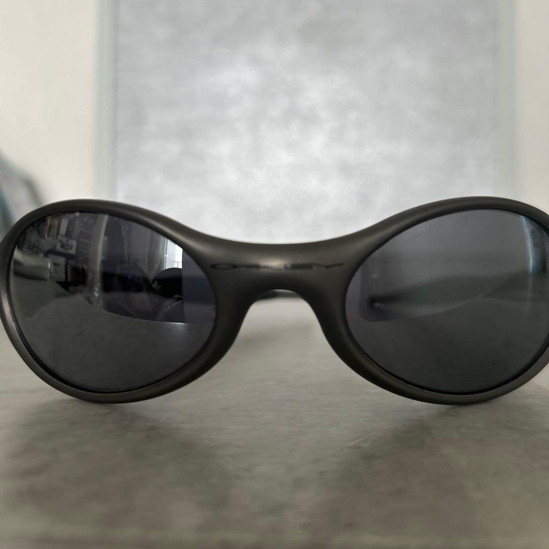 90s オークリー アイジャケット サングラス グレー