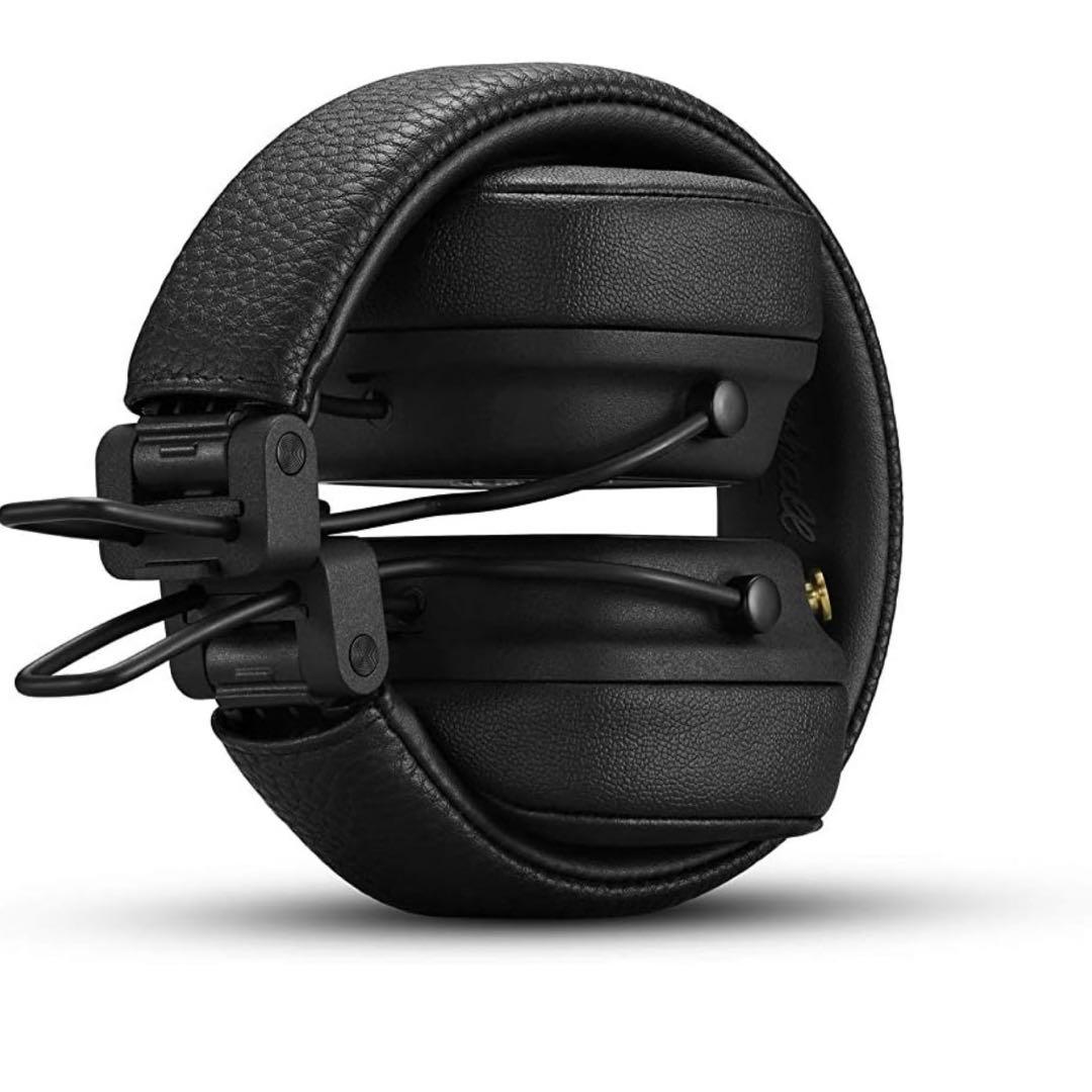 Marshall ワイヤレスオンイヤーヘッドホン Major Ⅳ ブラック