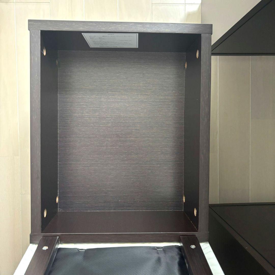 NITORI ニトリ ダークブラウン ドレッサー・鏡台 化粧台 家具 収納