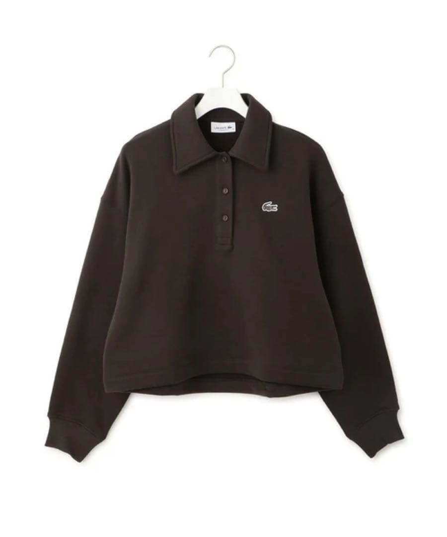 【LACOSTE(ラコステ)】オーバーサイズスウェットポロシャツ