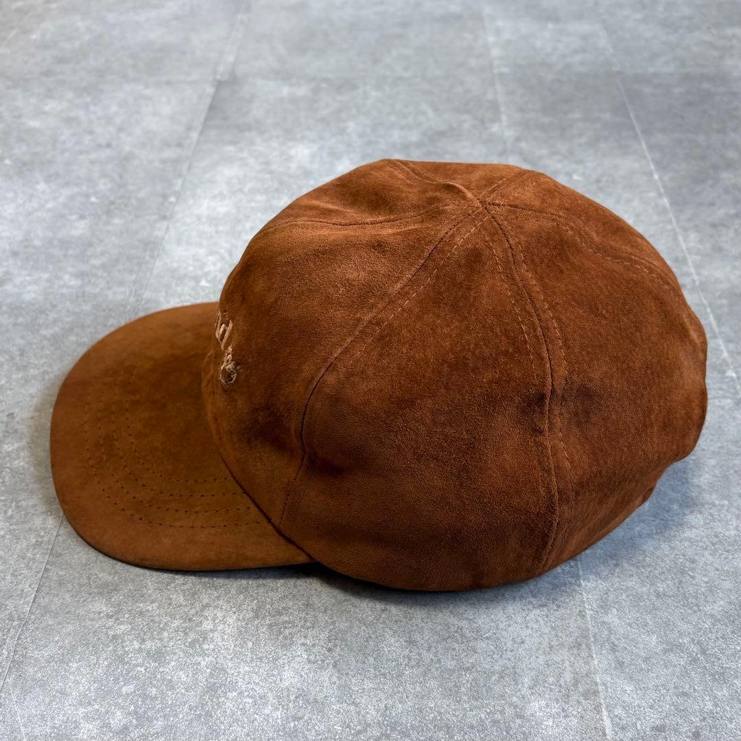 90s USA製 ティンバーランド ゴアテックス スエード キャップ ブラウン