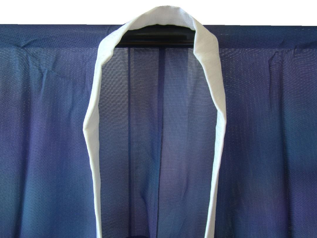 夏物 裄68.2cm ロング寸 絽 長襦袢 半衿付 正絹～165cm Jｓ726