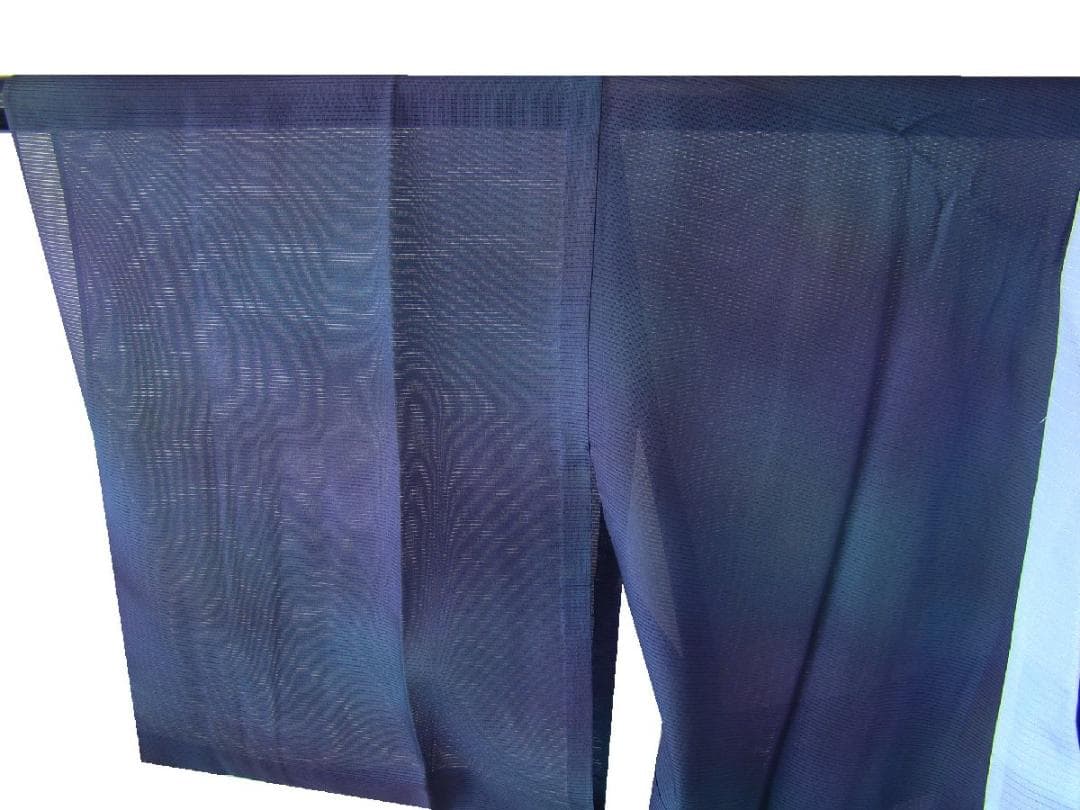 夏物 裄68.2cm ロング寸 絽 長襦袢 半衿付 正絹～165cm Jｓ726