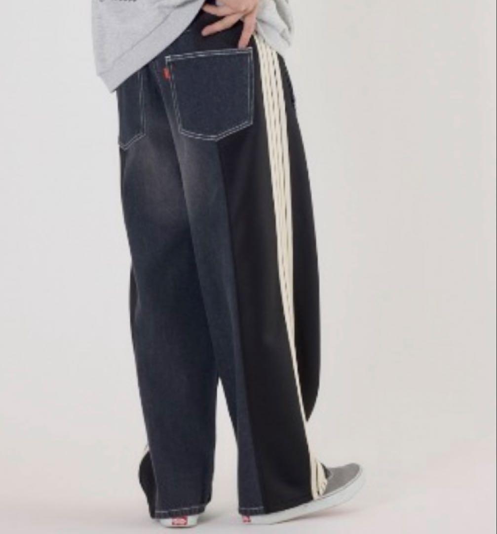 RODEO CROWNS WIDE BOWL カスタムトラック デニムパンツ