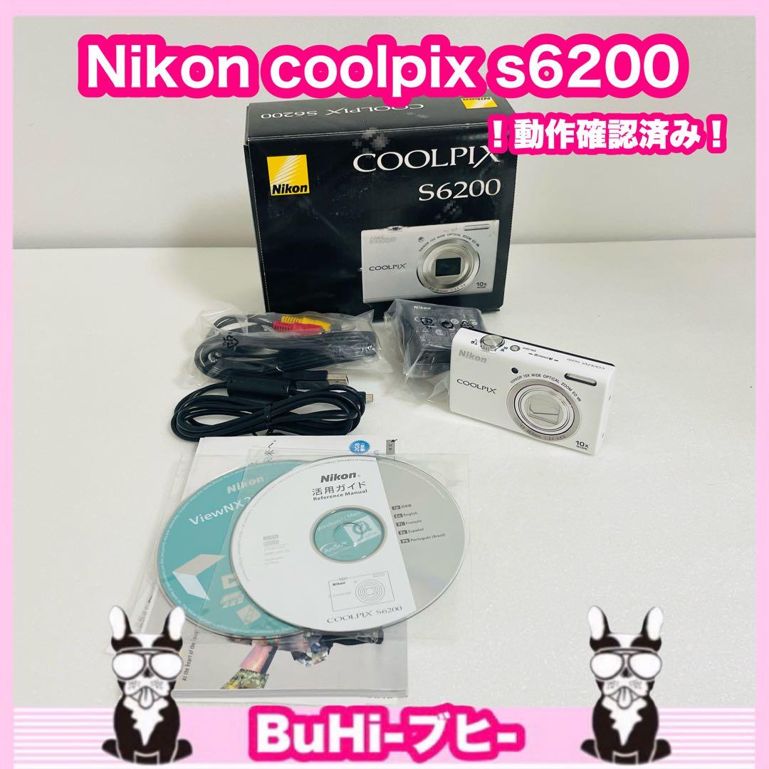 【完品】Nikon ニコン デジカメ クールピックス coolpix s6200