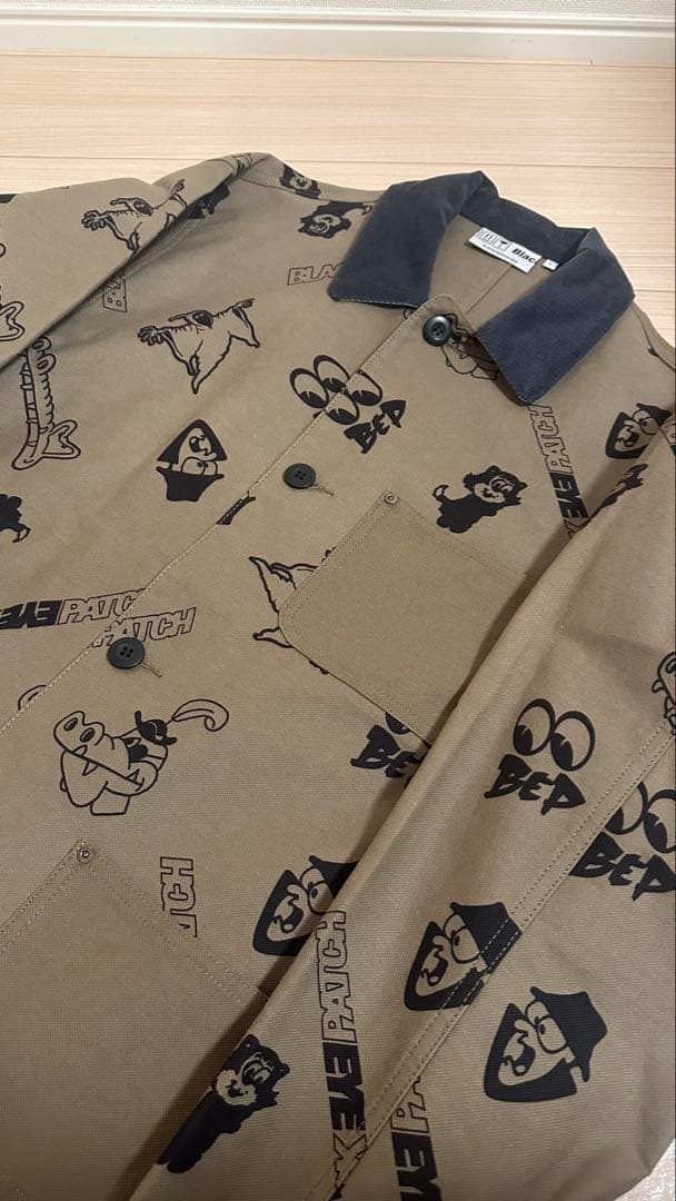 black eye patch gasius コラボ カバーオール