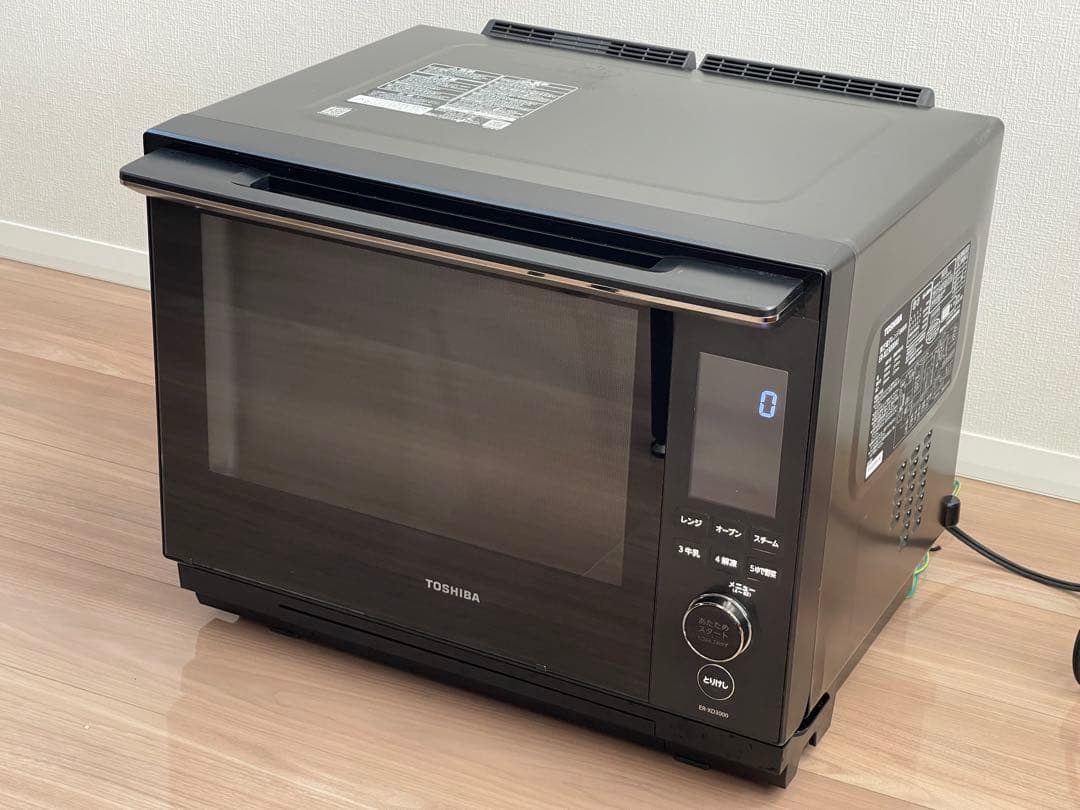 ジャンク品 東芝 ER XD3000 レンジ ブラック