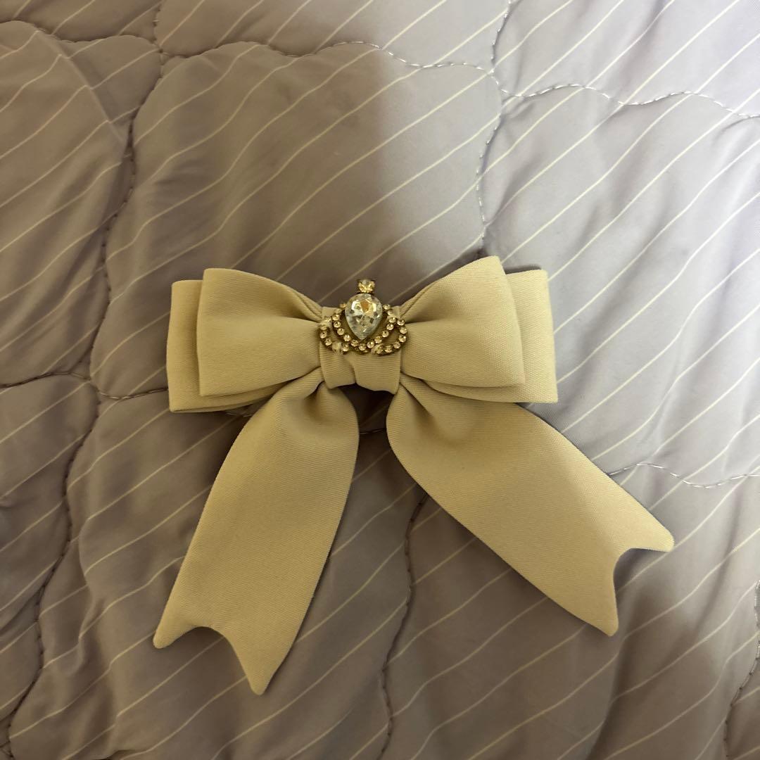 LIZLISA ティアラリボンティアードワンピース ピンク