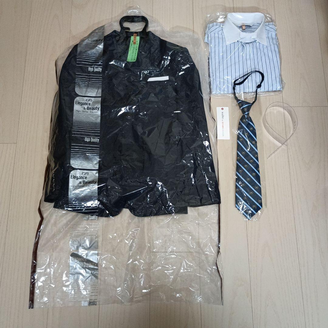 超美品★ワルツバイビ－ムスデザイン フォ－マルス－ツ 男の子 紺色 卒服 150