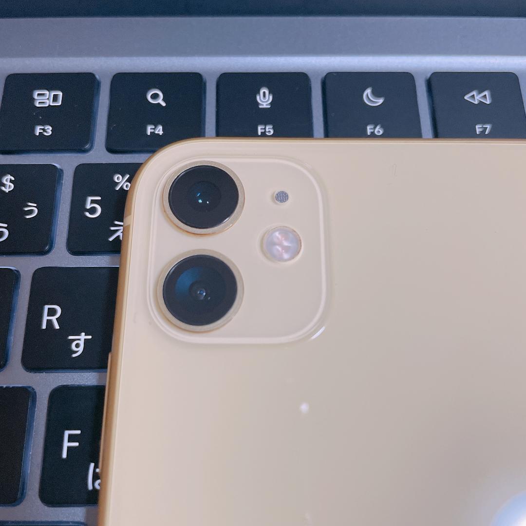 【美中古】APPLE iPhone 11 イエロー 64GB 本体のみ