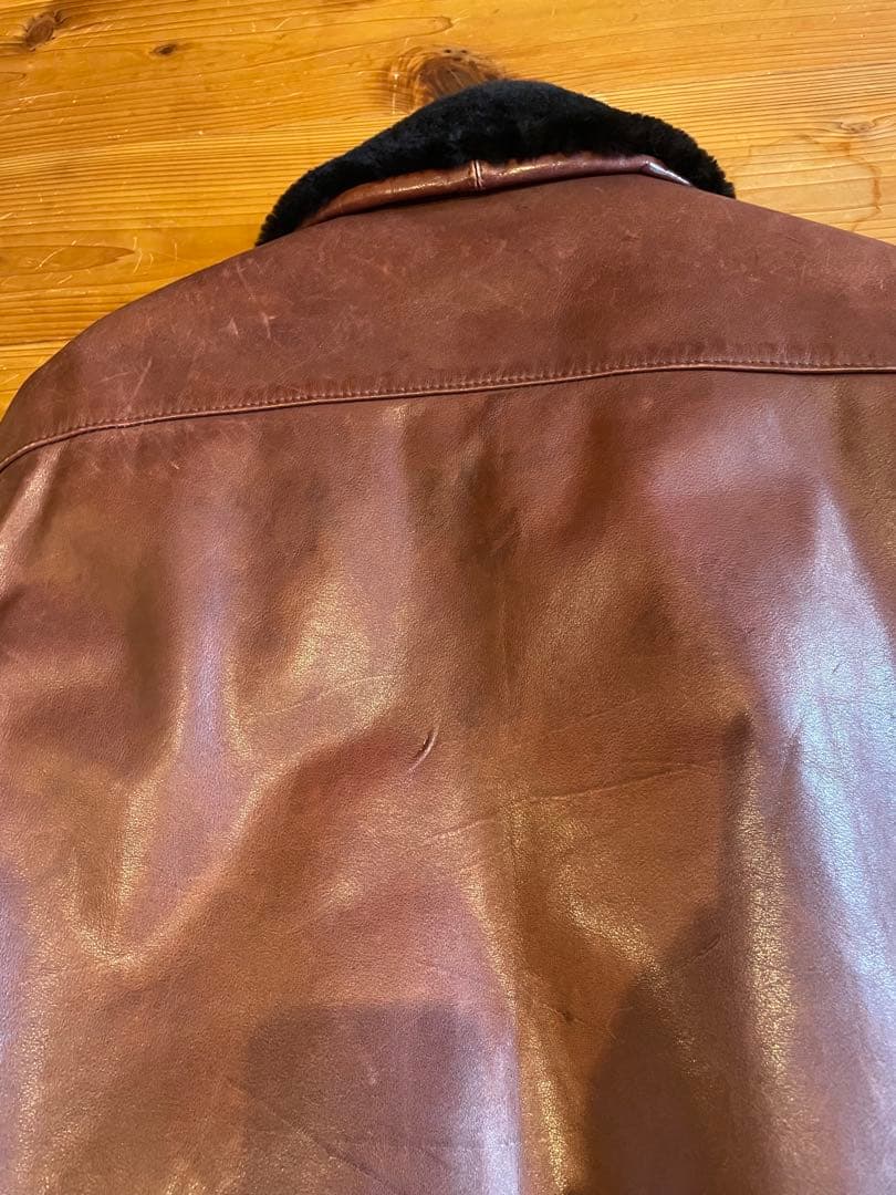 マッキーさん専用　ゴールデンベア/フライトジャケット/A2 ボア/ビンテージ