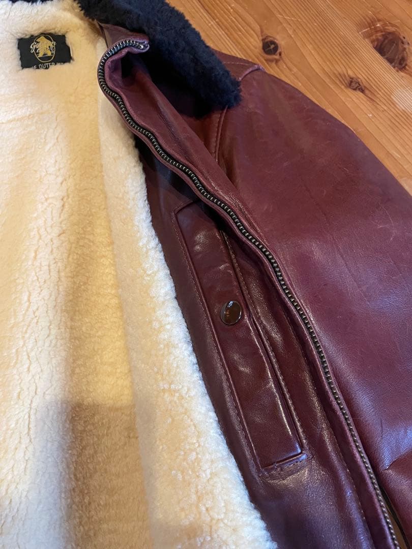 マッキーさん専用　ゴールデンベア/フライトジャケット/A2 ボア/ビンテージ