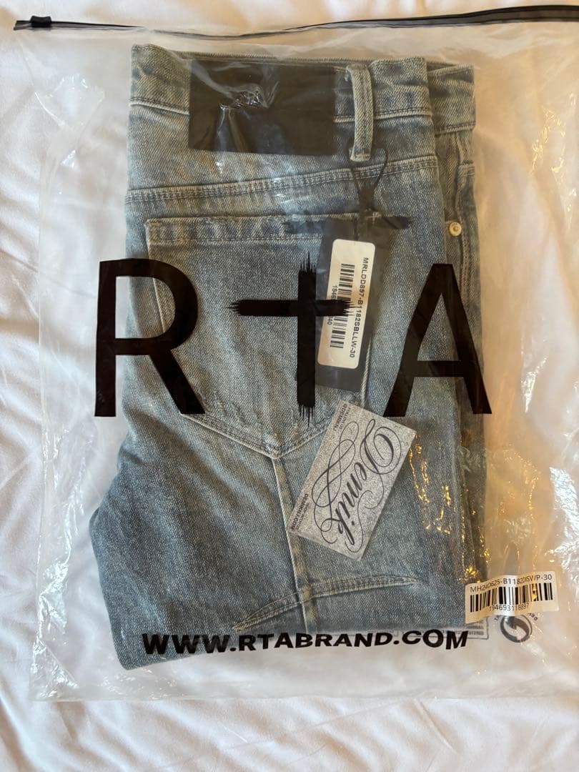 パンツ RtA\" Clayton Sky Blue Light Wash Skinny