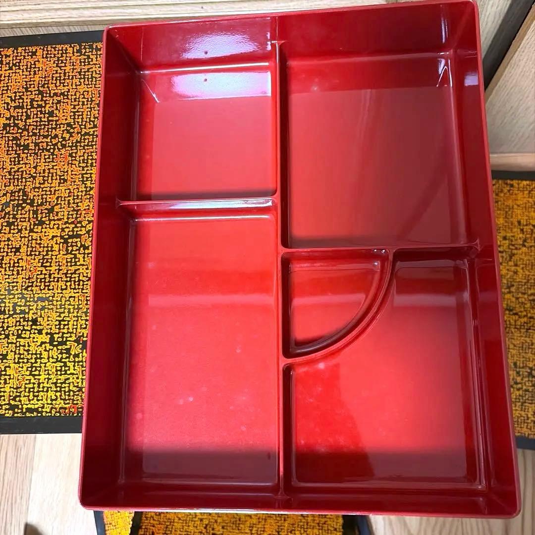 樹脂製 業務用 仕出し弁当箱（松花堂風）24個