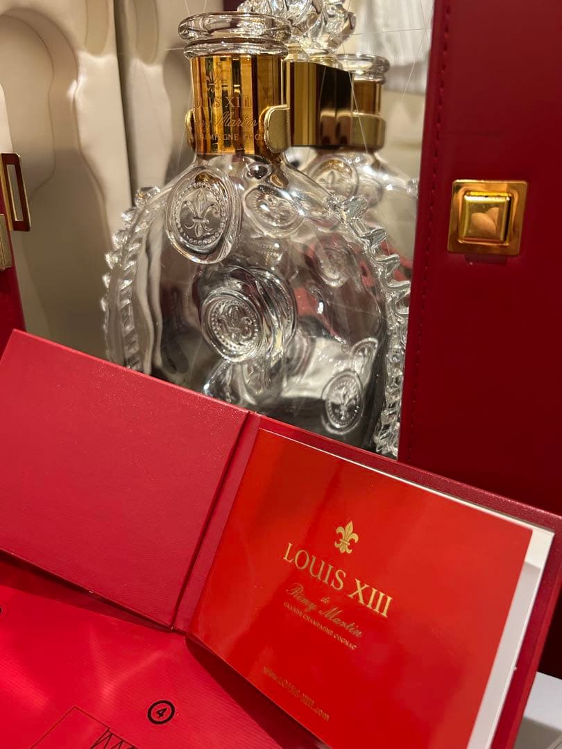 レミーマルタン ルイ13世 鏡開き 希少 書類付き シリアルナンバー全一致