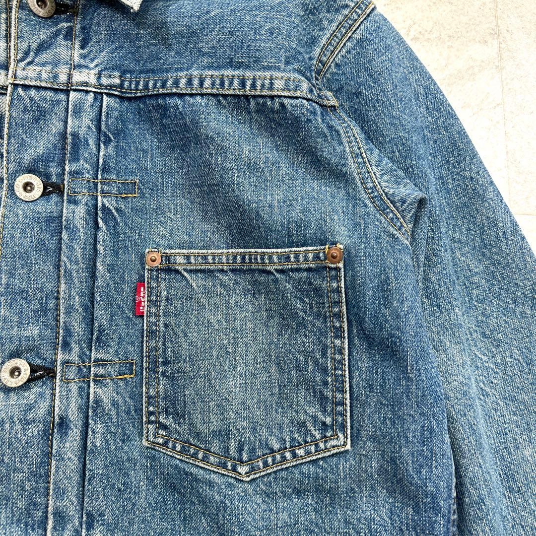 93年製【リーバイス】71506XX 大戦モデル 1st デニムジャケット 赤耳