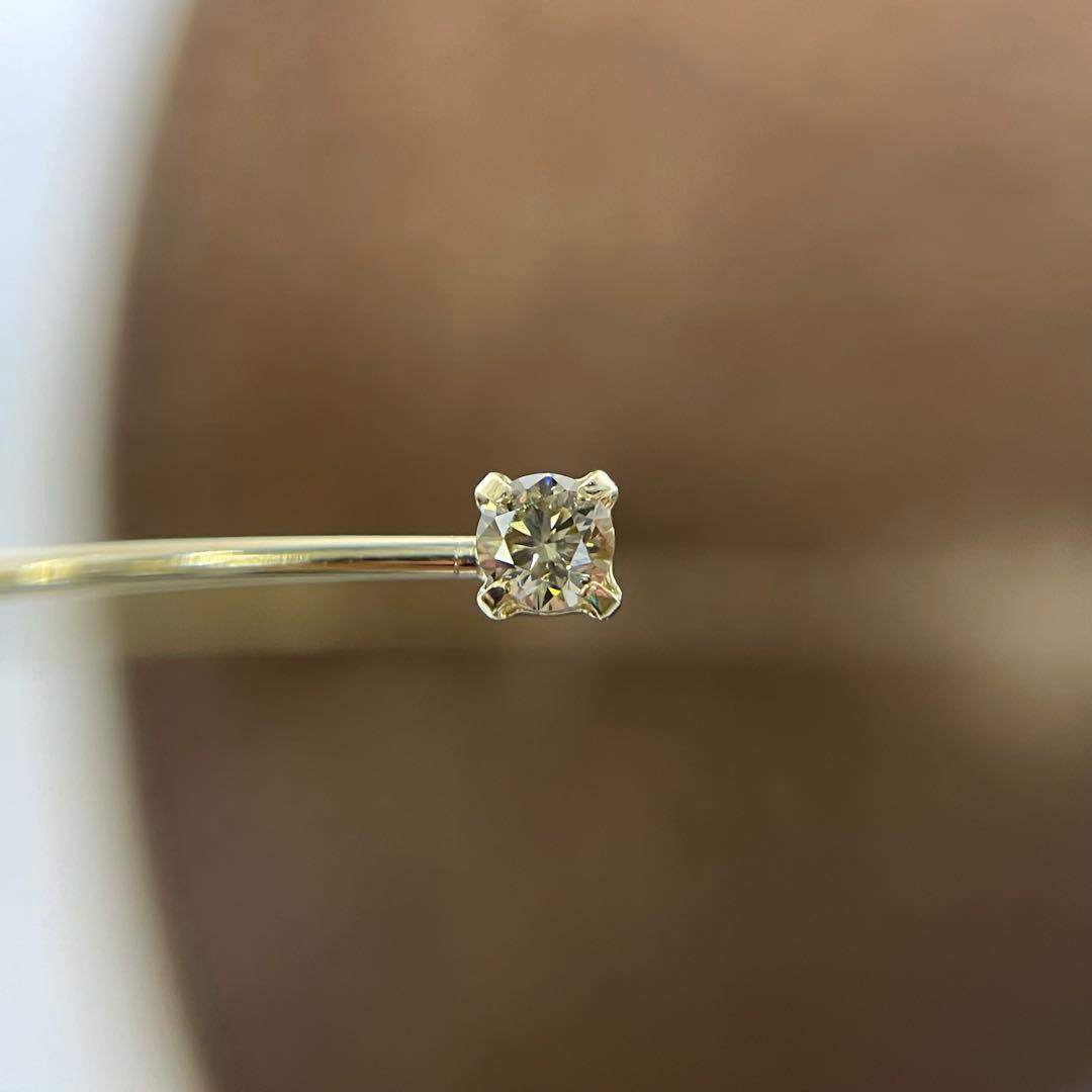 18金 ダイヤモンド バングル