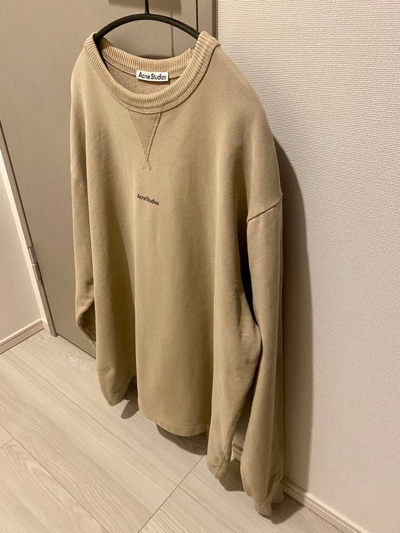 定価6.4万円 Acne Studios スタンプロゴ スウェット XS　デニム