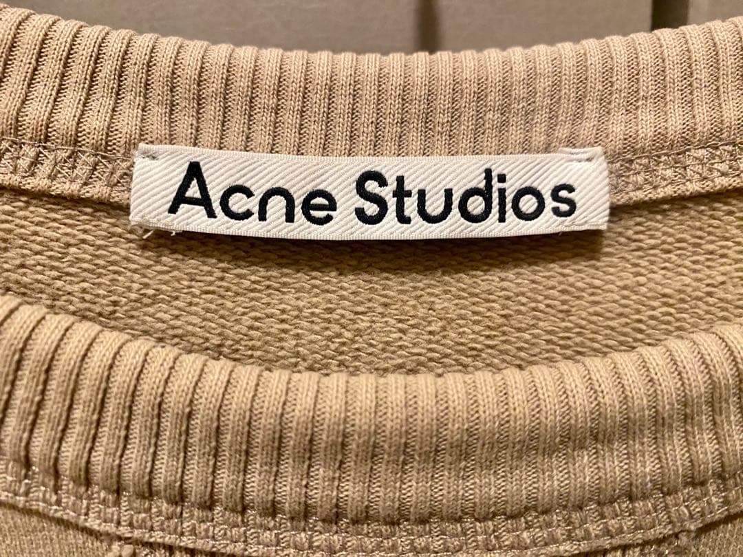 定価6.4万円 Acne Studios スタンプロゴ スウェット XS　デニム