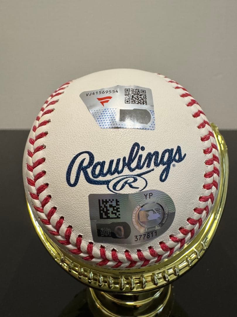 【直筆サインボール】山本由伸　2024